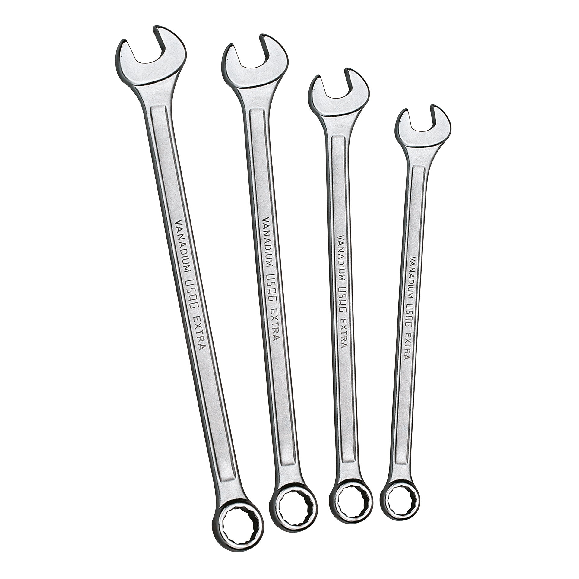 285 L/SE4 - Jeu de 4 clés mixtes longues - Usag - U02850340 285 L/SE4 - Jeu de 4 clés mixtes longues - Usag - U02850340